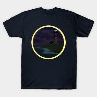 Lighthouse at Night T-Shirt